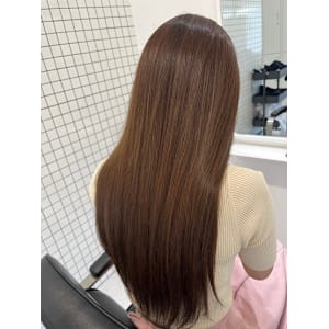 明るめベージュカラー×ロング