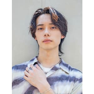 【小久保style】メンズカットツーブロックツイストウルフ