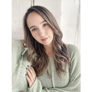 セミウエットのかきあげリバースカール