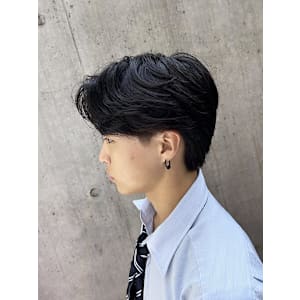 韓国風ヘア/髪質改善/メンズパーマ/カルマパーマ/マッシュ