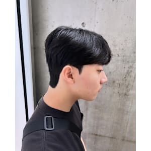 【韓国へア】 メンズパーマ ダウンパーマ カルマヘア 