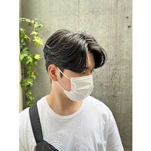 韓国ヘア カルマパーマ メンズヘア ダウンパーマ