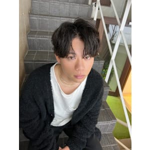 韓国マッシュ ニュアンスパーマ ナチュラルマッシュ