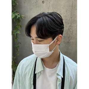 韓国ヘア ダウンパーマ 髪質改善 カルマヘア メンズ韓国ヘア