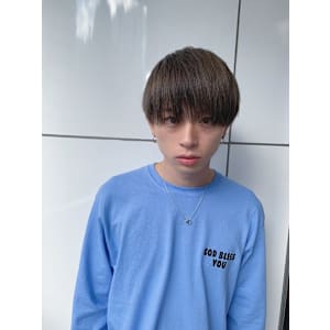 メンズ縮毛矯正 韓国ヘア ナチュラルマッシュ