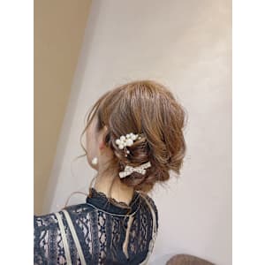 HAIR BRAND Link 小束山店×ロング