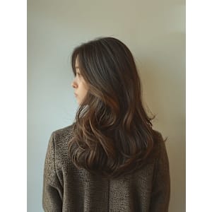 美髪髪質改善でくせ毛カバー/似合わせカットエアリーロング８