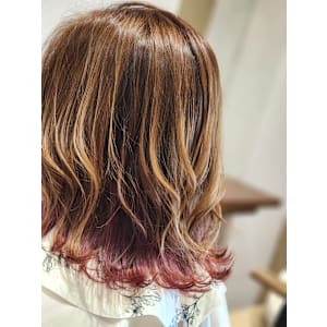 HAIR BRAND Link 小束山店×ミディアム