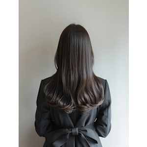 美髪髪質改善でくせ毛カバー/似合わせカットエアリーロング９