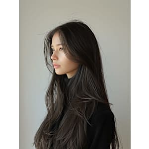 美髪髪質改善でくせ毛カバー/似合わせカットエアリーロング12