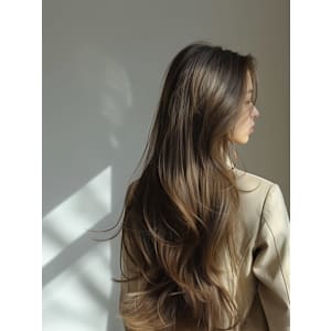 美髪髪質改善でくせ毛カバー/似合わせカットエアリーロング14
