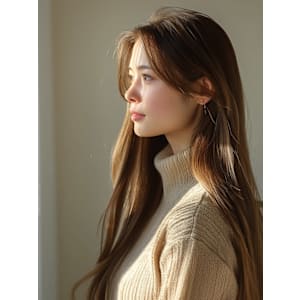 美髪髪質改善でくせ毛カバー/似合わせカットエアリーロング1５