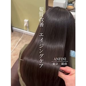 髪質改善/エイジングケア/トリートメント/白髪染め/銀座 - ANFINI【アンフィニー】掲載中