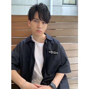 ワンカールパーマ 韓国マッシュ 韓国ヘア