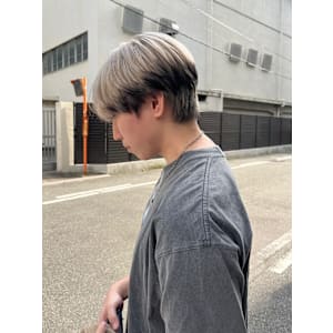 【 misaki】white beige×endcolor