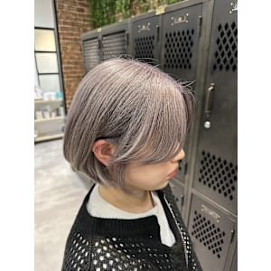 大人かわいいエギョモリ ミルクティーブラウン ひし形シルエッ