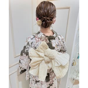 【crop es辻堂　藤田】大人浴衣アレンジ