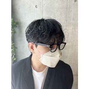 シャドウパーマ メンズ韓国ヘア 韓国パーマ