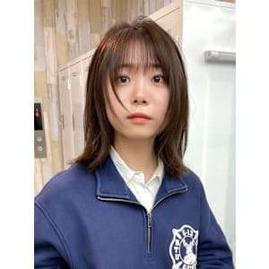 イメチェンハッシュカットレイヤーカット韓国似合わせカット