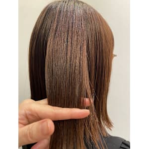 癖毛さんのサラサラ縮毛矯正