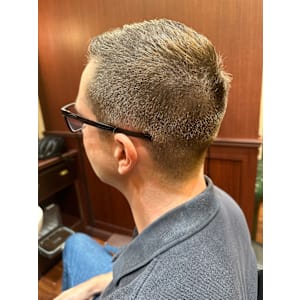 MEN'Sアッシュニュアンスパーマ韓国マッシュスペインカール