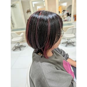 *脱普通の白髪染め*ボルドーハイライト【AVENIR我孫子】 - AVENIR 我孫子店【アブニールアビコテン】掲載中