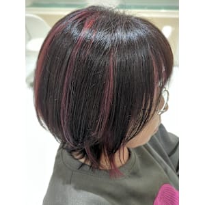 *脱普通の白髪染め*ボルドーハイライト【AVENIR我孫子】 - AVENIR 我孫子店【アブニールアビコテン】掲載中