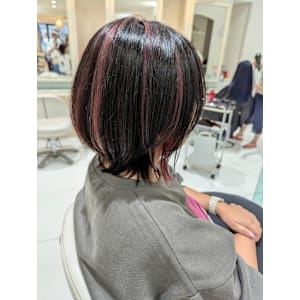 *脱普通の白髪染め*ボルドーハイライト【AVENIR我孫子】 - AVENIR 我孫子店【アブニールアビコテン】掲載中