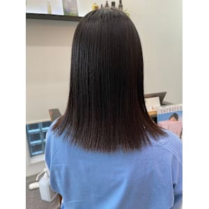 髪質改善ストレート