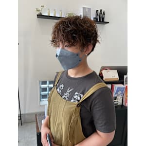 マッシュパーマ