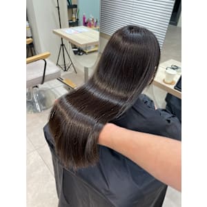 艶髪　水素カラー