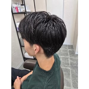 メンズカット/パーマ/グレイカラー/鎌取駅/韓国風/白髪染め