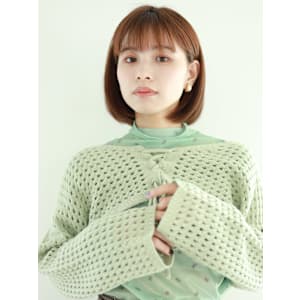 【tetote門戸厄神】 ぱっつん前髪/ ナチュラルボブ