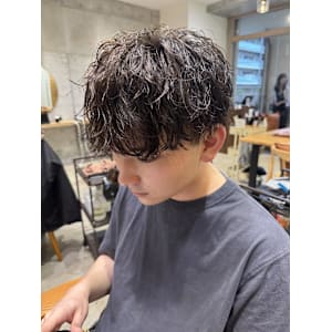 ニュアンスパーマ/スパイラルパーマ/ツーブロック