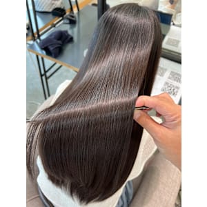 乾かしただけで艶髪