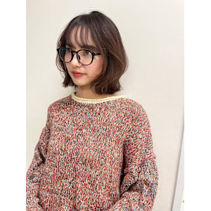 福岡 天神 大名 kchiara×ショートボブ