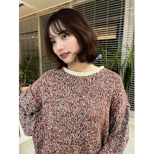 福岡 天神 大名 kchiara×ショートボブ