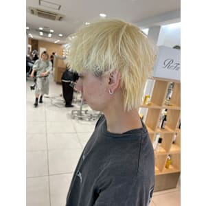 抜きっぱなしブロンドカラー