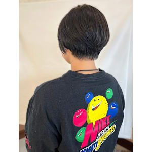 【MICHI 富田店　杉本 郁美】ハンサムショート　ツヤ髪