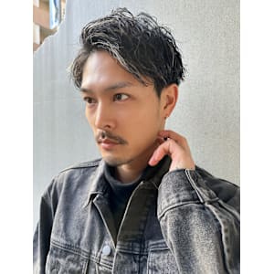 kisai BUZZ＊岬弘人メンズパーマ×ハイライト