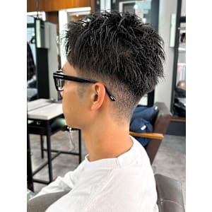 【IRIE 福岡】アップバングショートビジネスマン