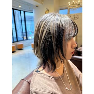 アンブレラ×インナーカラー