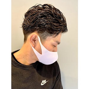 【20代お客様メンズパーマスタイル】