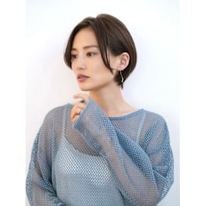 20代30代40代/くびれショートボブ/ひし形/清澄白河