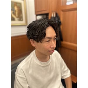 緩めツイストパーマ