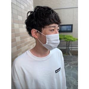 【20代お客様メンズパーマスタイル】