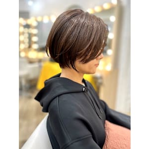 【小林】絶壁解消！女性らしい丸みショートボブ☆