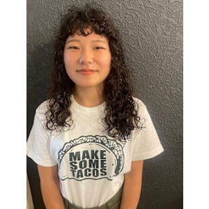 ロングスパイラルパーマ