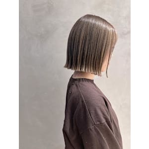 ボブ/顔まわり/髪質改善カラー/オージュア