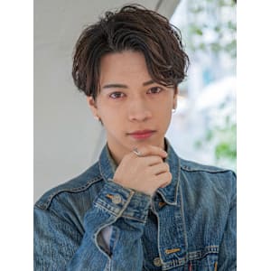 【小久保style】メンズカットツーブロックツイストウルフ